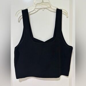 Express Black Sleeveless Top size XL